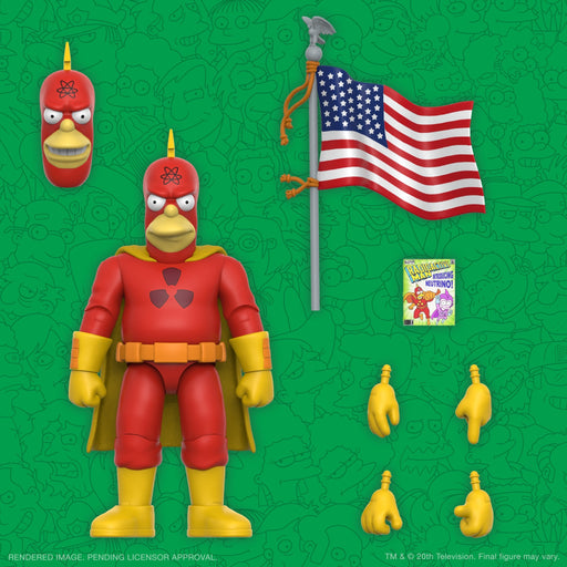 ULTIMATES THE SIMPSONS WAVE 4 RADIOACTIVE MAN (preorder) - Collectables > Action Figures > toys -  Super7