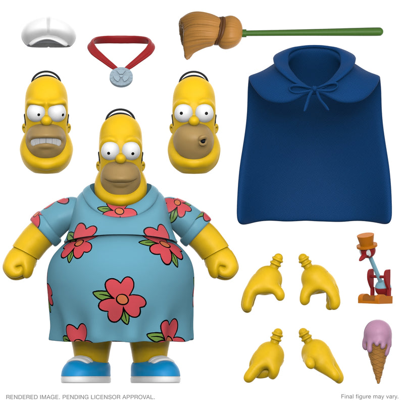 ULTIMATES SIMPSONS WAVE 4 KING-SIZE HOMER (preorder) - Collectables > Action Figures > toys -  Super7