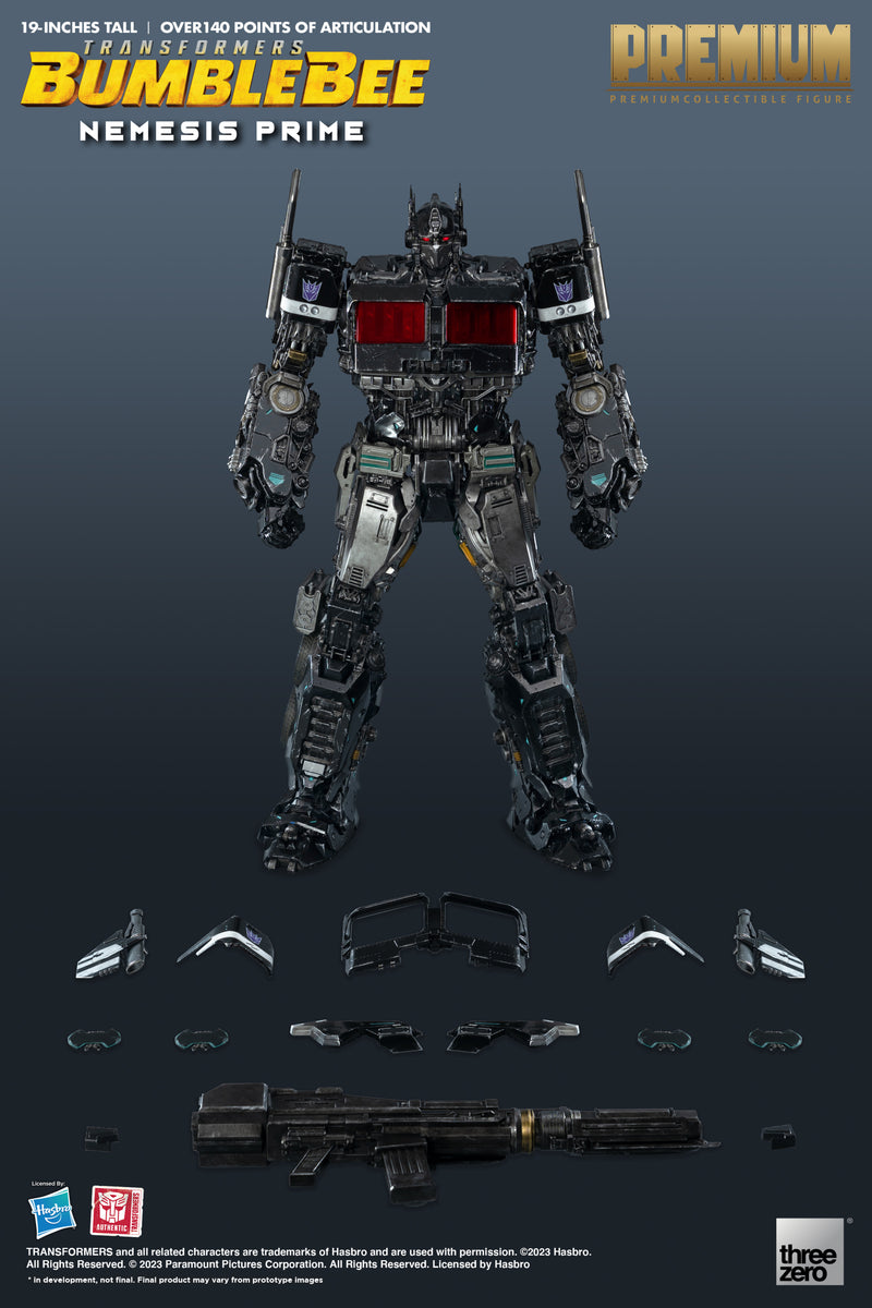 Transformers: Bumblebee Premium Collectible Nemesis Prime - Exclusive - Collectables > Action Figures > toys -  ThreeZero
