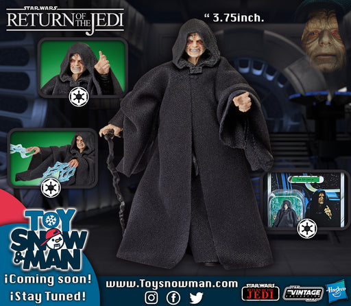 Palpatine Star Wars The Vintage Collection The Emperor (preorder oct/feb) - Action figure -  Hasbro