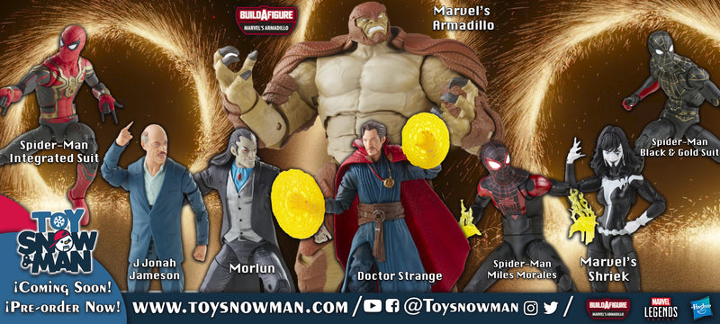 Marvel Legends Spider-Man No Way Home Wave (Armadillo Baf ) (preorder dec/feb) - Action figure -  Hasbro
