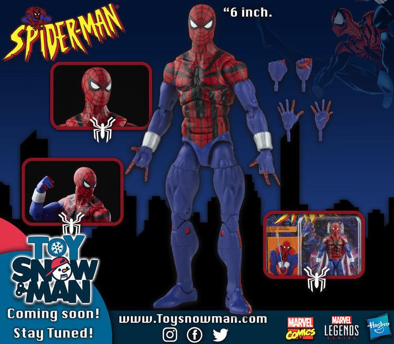 Spider-Man: Ben Reilly Marvel Legends Retro (preorder) Jan/Apr - Action figure -  Hasbro