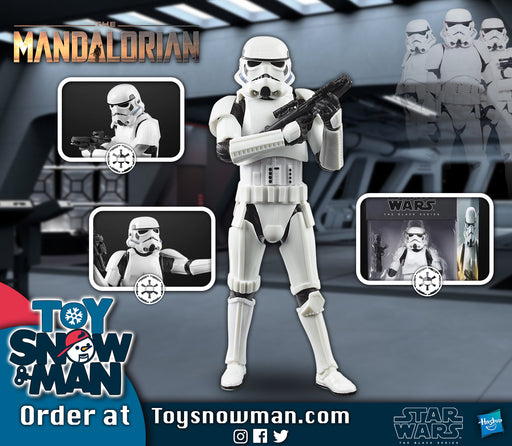 Star Wars: The Black Series 6" Stormtrooper (The Mandalorian) - Action figure -  Hasbro