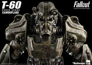 FALLOUT T-60 CAMOUFLAGE POWER ARMOR 1/6 SCALE - Action figure -  ThreeZero