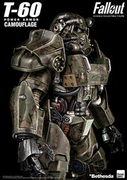 FALLOUT T-60 CAMOUFLAGE POWER ARMOR 1/6 SCALE - Action figure -  ThreeZero