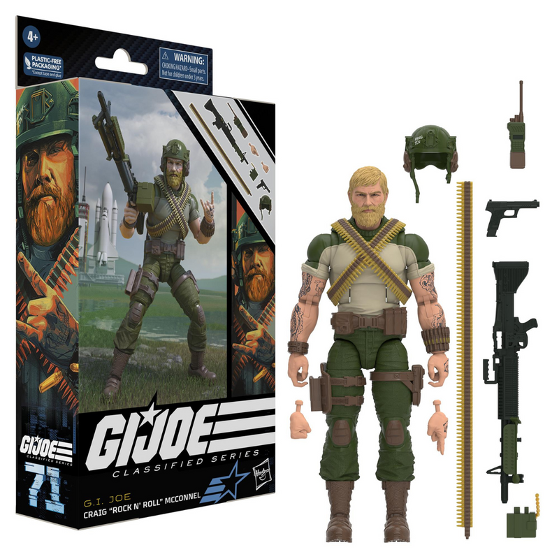 G.I. Joe Classified - Craig “Rock ‘N Roll” McConnel - 71 (preorder ETA Aug/sept) - Collectables > Action Figures > toys -  Hasbro