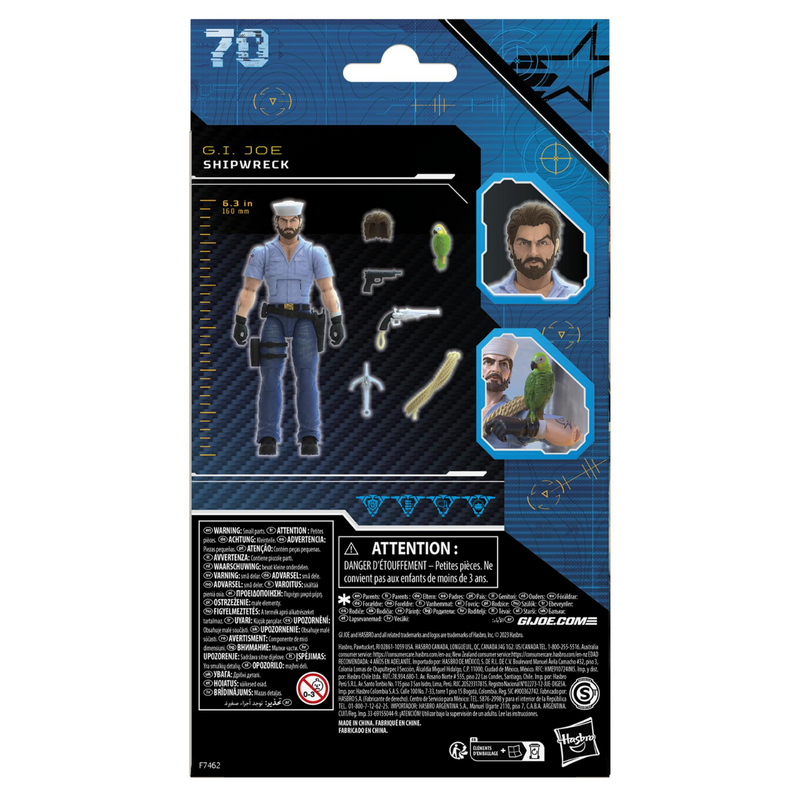 G.I. Joe Classified - Shipwreck - 70 (preorder ETA Aug/sept) - Collectables > Action Figures > toys -  Hasbro
