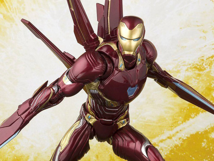 Avengers: Infinity War S.H.Figuarts Iron Man Mark L With Nano-Weapon Set - Action & Toy Figures -  Bandai