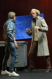 Neca Back to the Future Ultimate Doc Brown Figure - Toy Snowman