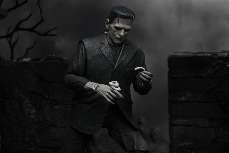 Universal Monsters Ultimate Frankenstein's Monster (Black & White) Figure - Action & Toy Figures -  neca