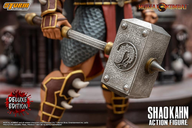 Mortal Kombat Shao Kahn - Deluxe - 1/12 Scale (preorder ETA Q3) - Collectables > Action Figures > toys -  Storm Collectibles