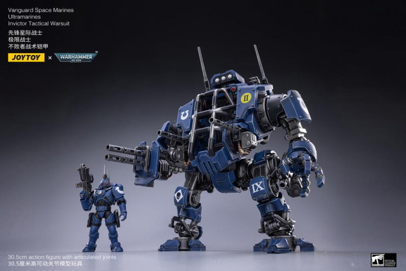 Warhammer 40K Space Marine - Ultramarine - Invictor Tactical Warsuit SET - Action & Toy Figures -  Joy Toy