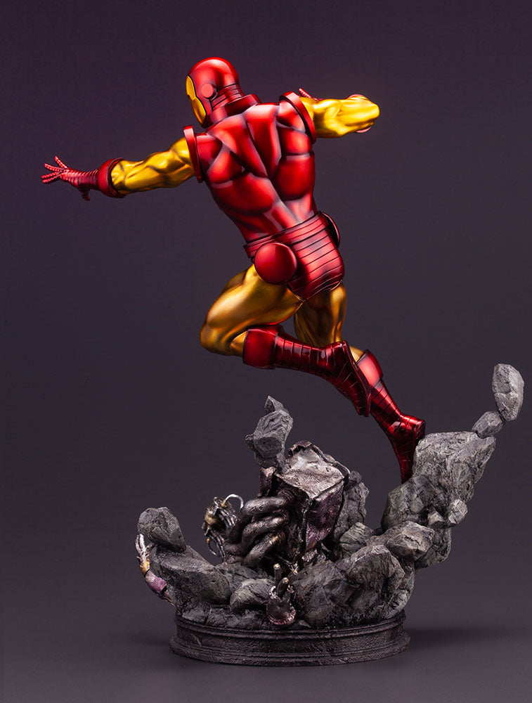 IRON MAN - MARVEL UNIVERSE AVENGERS FINE ART STATUE - statue -  Kotobukiya