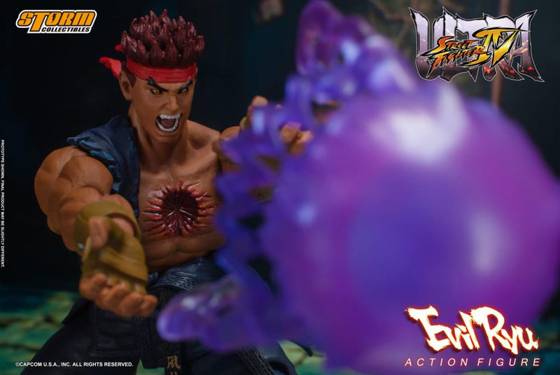 storm collectibles Ultra Street Fighter IV Evil Ryu 1/12 Scale Figure - Action & Toy Figures -  Storm Collectibles