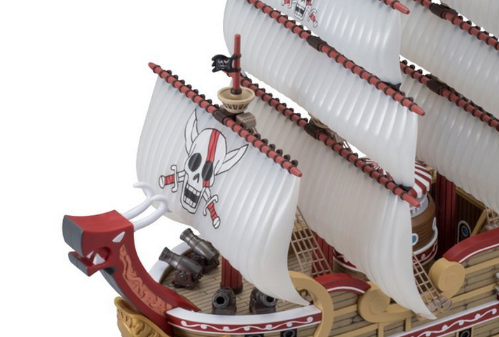 Sailboat Plastic Model Series One Piece: Red Force -  -  Bandai