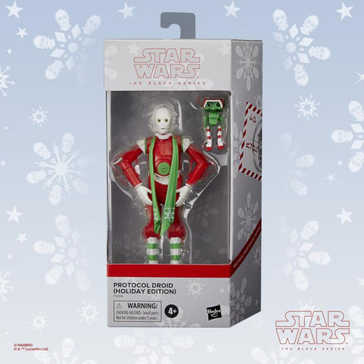 Star Wars: The Black Series 6" Protocol Droid - Holiday Edition - Collectables > Action Figures > toys -  Hasbro
