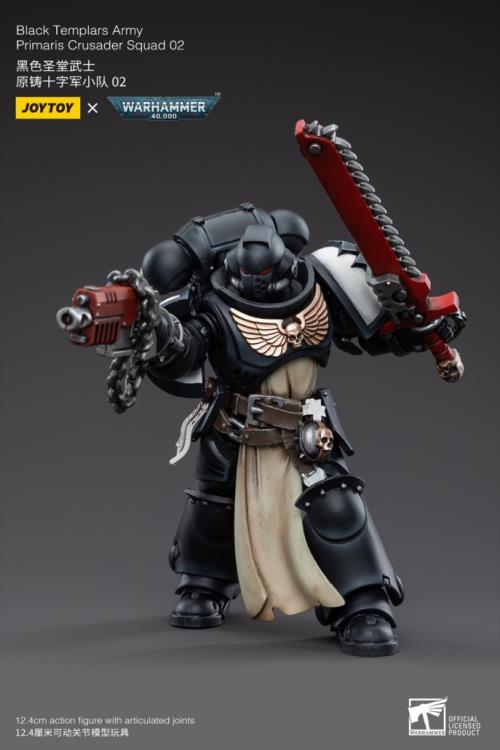 Warhammer 40K - Black Templars - Primaris Crusader Squad Set of 4 - Collectables > Action Figures > toys -  Joy Toy