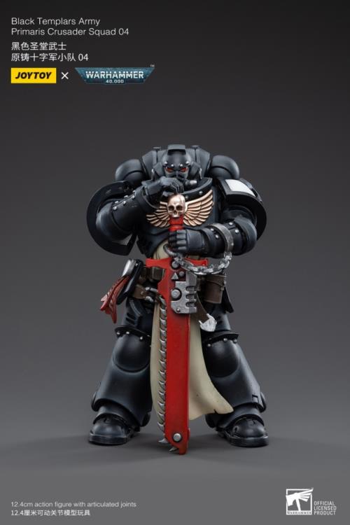 Warhammer 40K - Black Templars - Primaris Crusader Squad Set of 4 - Collectables > Action Figures > toys -  Joy Toy