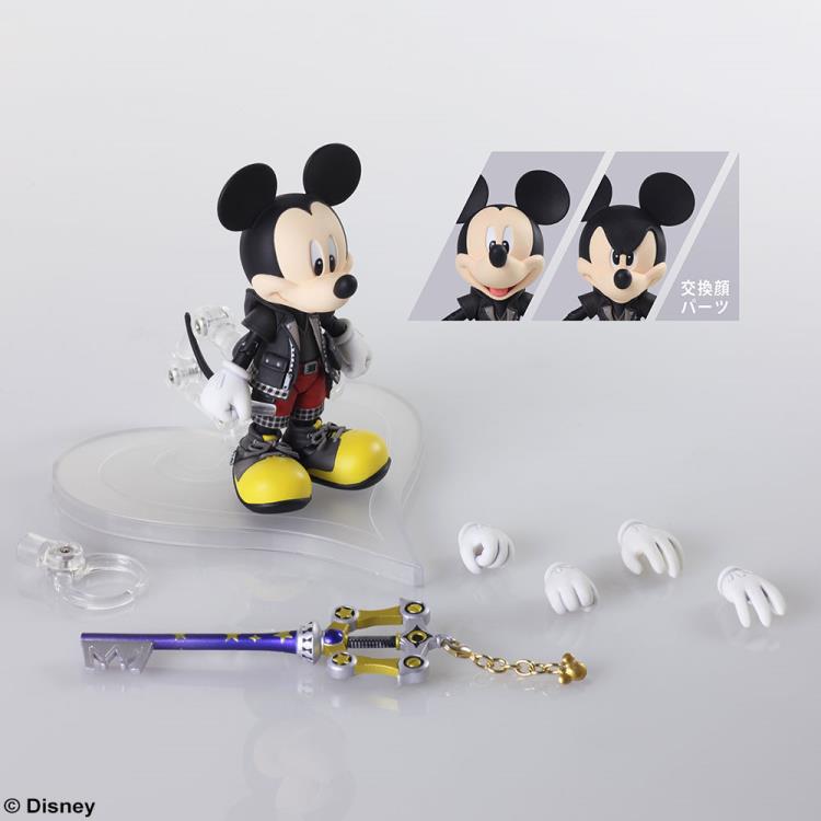 Kingdom Hearts III Bring Arts King Mickey - Action & Toy Figures -  SQUARE ENIX