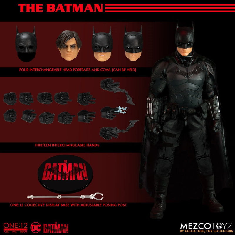 The Batman One:12 Collective Batman (preorder) - Action & Toy Figures -  MEZCO TOYS