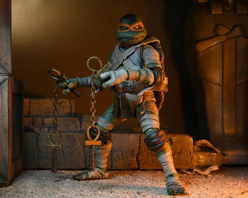 Universal Monsters x Teenage Mutant Ninja Turtles Ultimate Michelangelo as The Mummy (preorder) - Action & Toy Figures -  Neca