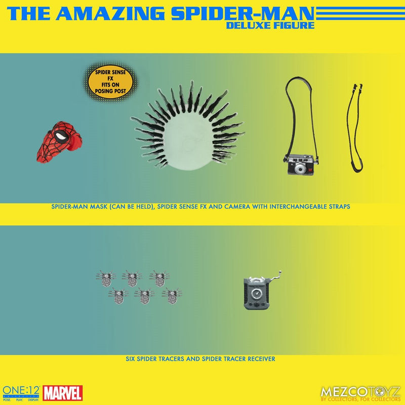 Amazing Spider-Man One:12 Collective Deluxe Edition (preorder) - Action & Toy Figures -  MEZCO TOYS