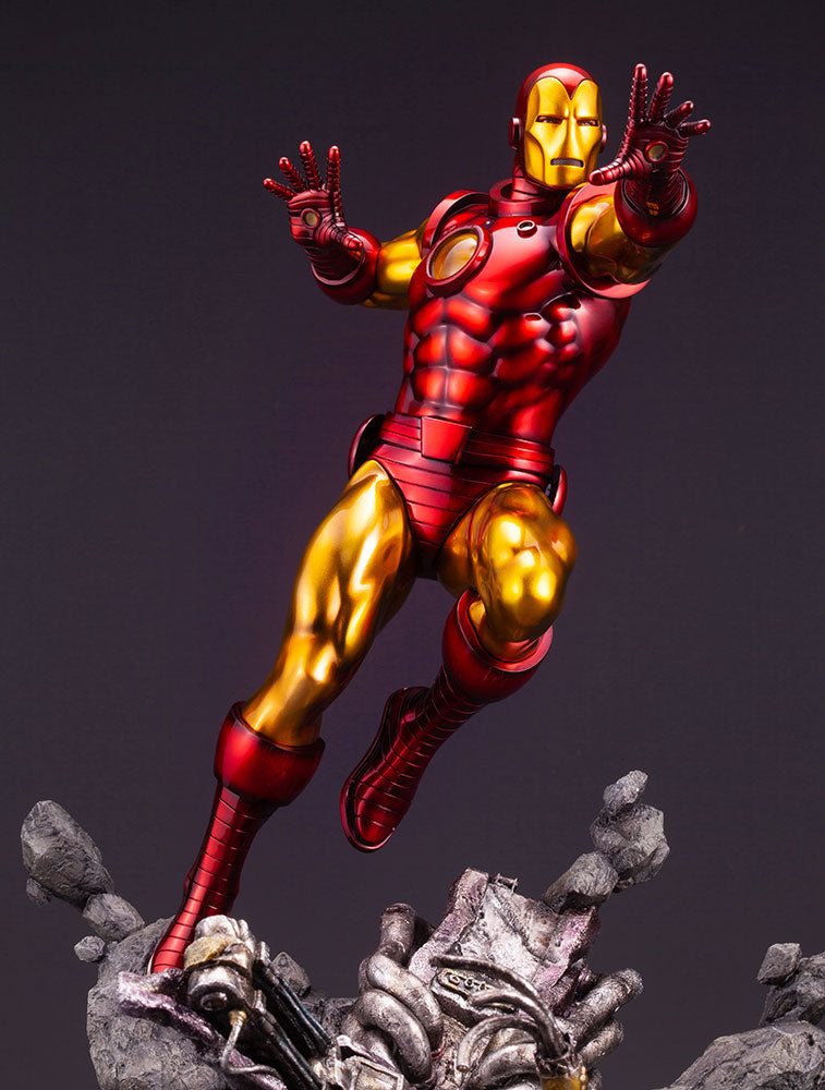 IRON MAN - MARVEL UNIVERSE AVENGERS FINE ART STATUE - statue -  Kotobukiya