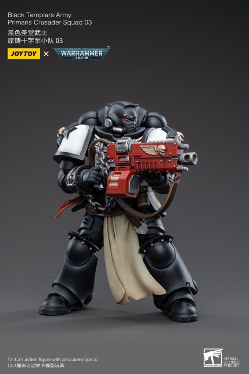 Warhammer 40K - Black Templars - Primaris Crusader Squad Set of 4 - Collectables > Action Figures > toys -  Joy Toy
