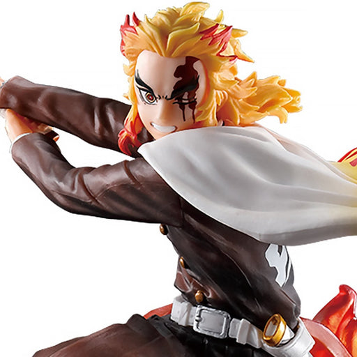 Demon Slayer: Kimetsu no Yaiba Kyojuro Rengoku Shake The Sword Burn Your Heart Ichiban Statue - statue -  Bandai