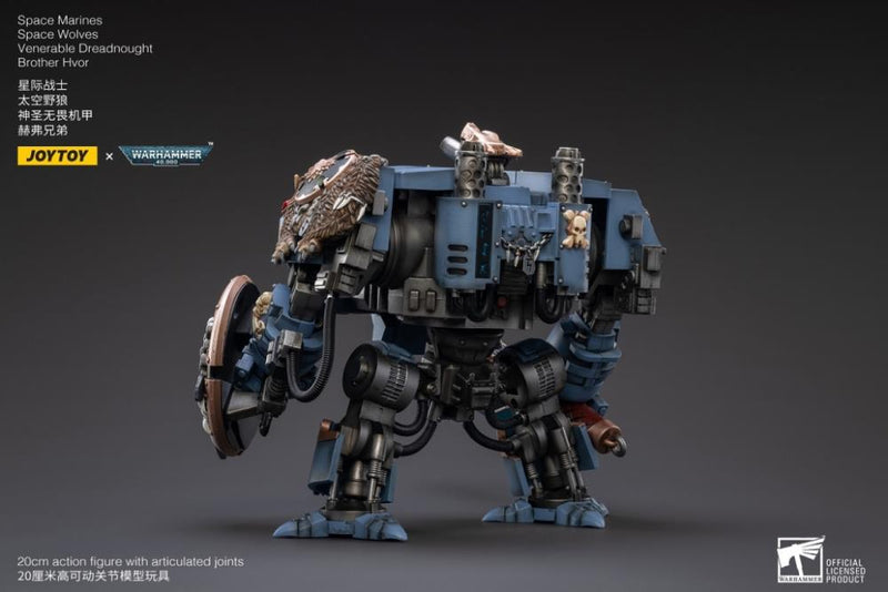 Warhammer 40K - Space Wolves - Venerable Dreadnought Brother Hvor - Collectables > Action Figures > toys -  Joy Toy