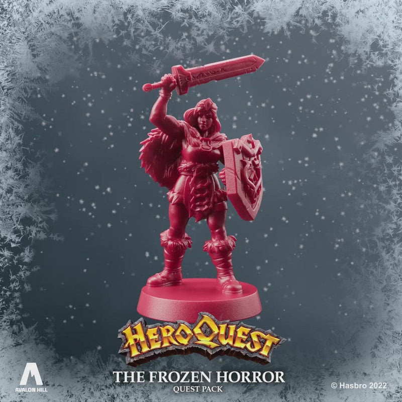 HeroQuest The Frozen Horror Quest Pack Game Expansion (preorder) - Board Games -  Hasbro