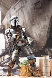 The Mandalorian & The Child Statue by KOTOBUKIYA ArtFX Star wars - statue -  Kotobukiya