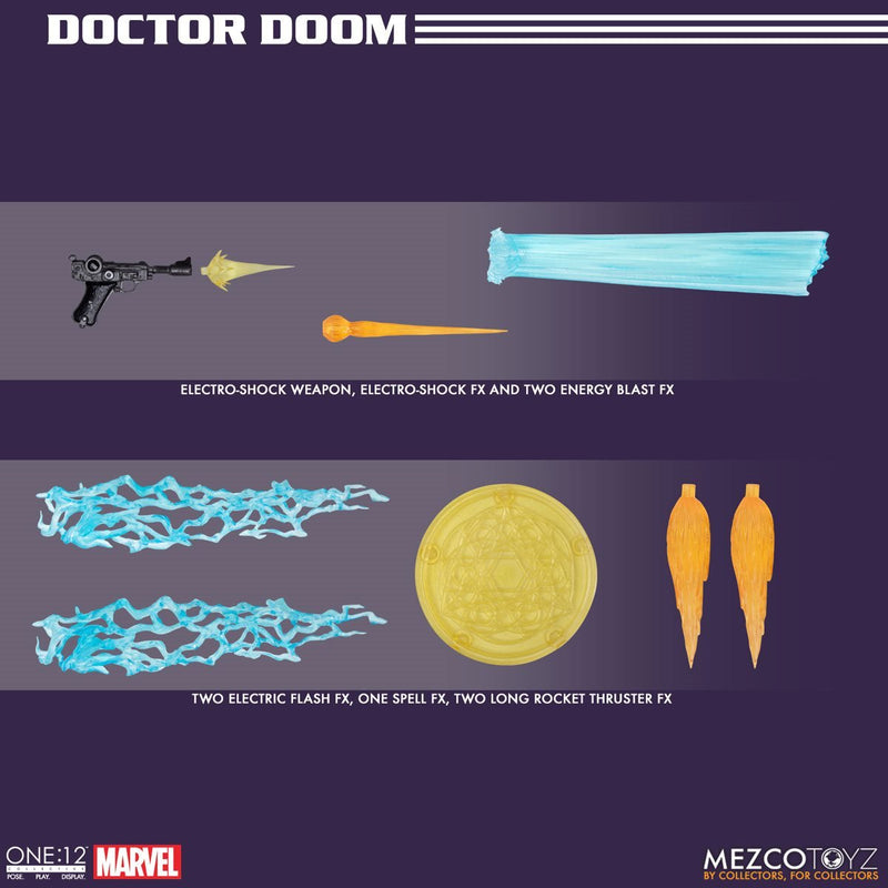 Doctor Doom One:12 Collective Action Figure (Preorder Q2 2023) - Action & Toy Figures -  MEZCO TOYS