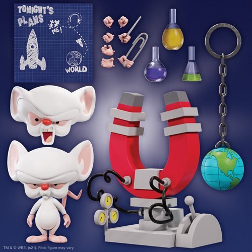 Animaniacs Ultimates The Brain 7-Inch Scale Action Figure (preorder Q4 2022) - Action & Toy Figures -  super7