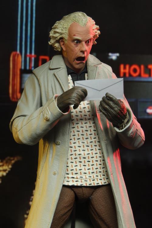 Neca Back to the Future Ultimate Doc Brown Figure - Toy Snowman