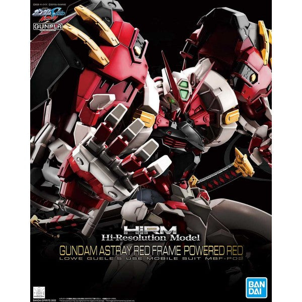 Hi-Resolution Model - Gundam Astray Red Frame Powered Red - Model Kits -  Bandai