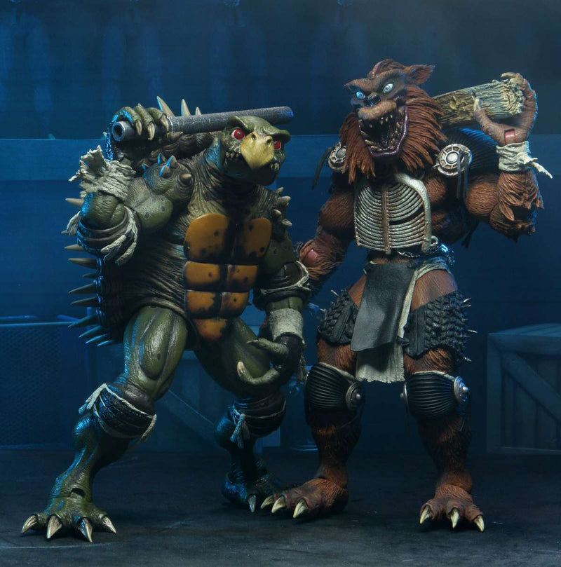 NECA Teenage Mutant Ninja Turtles II Tokka and Rahzar Action Figures ( Canada ) - Toy Snowman