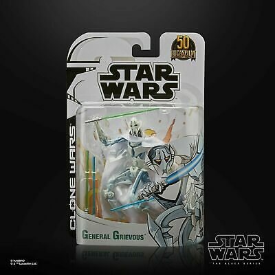Star Wars: The Black Series Cartoon General Grievous (Tartakovsky Clone Wars) - Action & Toy Figures -  Hasbro