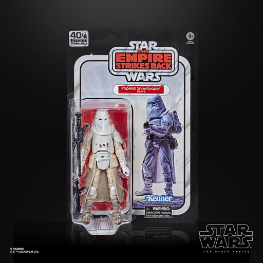 Star Wars The Black Series Imperial Snowtrooper (Hoth) 6-Inch Scale Star Wars: The Empire Strikes Back 40th Anniversary Collectible Figure - Toy Snowman
