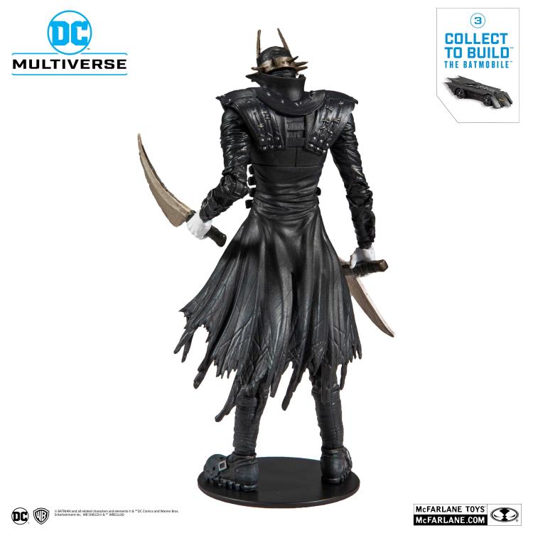 Dark Nights: Metal DC Multiverse The Batman Who Laughs Action Figure (DC Rebirth Build-A-Batmobile) - Toy Snowman