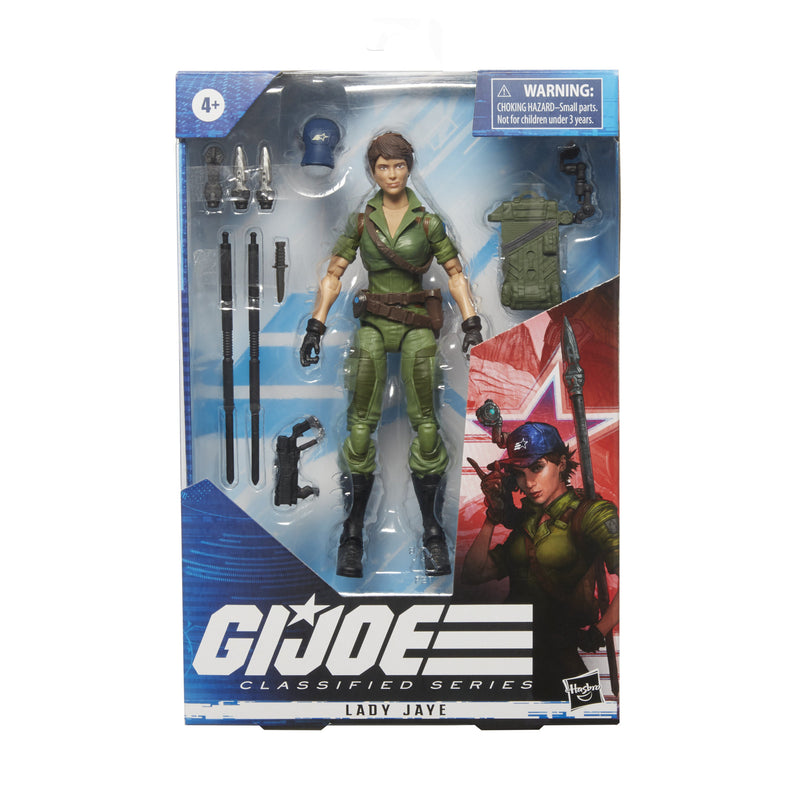 (preorder) G.I. Joe Classified Series Series Lady Jaye Action Figure 25 Collectible Toy - Toy Snowman