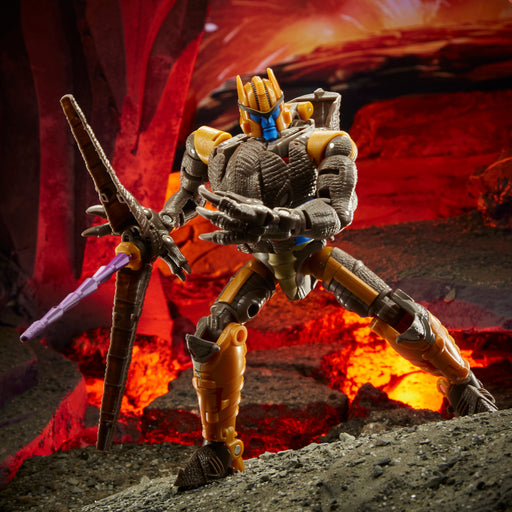 Transformers Toys Generations War for Cybertron: Kingdom Voyager WFC-K18 Dinobot - Toy Snowman