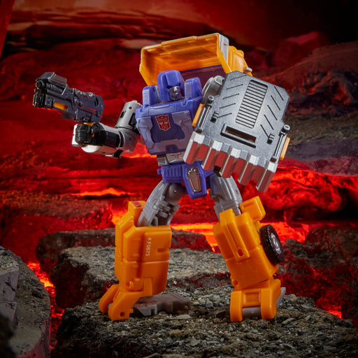 (preorder) Transformers Toys Generations War for Cybertron: Kingdom Deluxe WFC-K16 Huffer - Toy Snowman