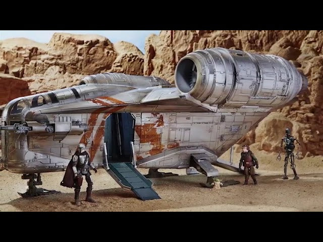 Razorcrest HASLAB Star Wars The Vintage Collection Razor Crest - Action & Toy Figures -  Hasbro