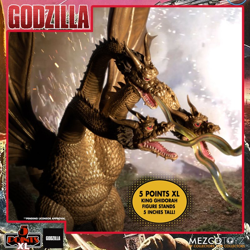 Godzilla: Destroy All Monsters (1968) - Round 2 Boxed Set - Action & Toy Figures -  MEZCO TOYS