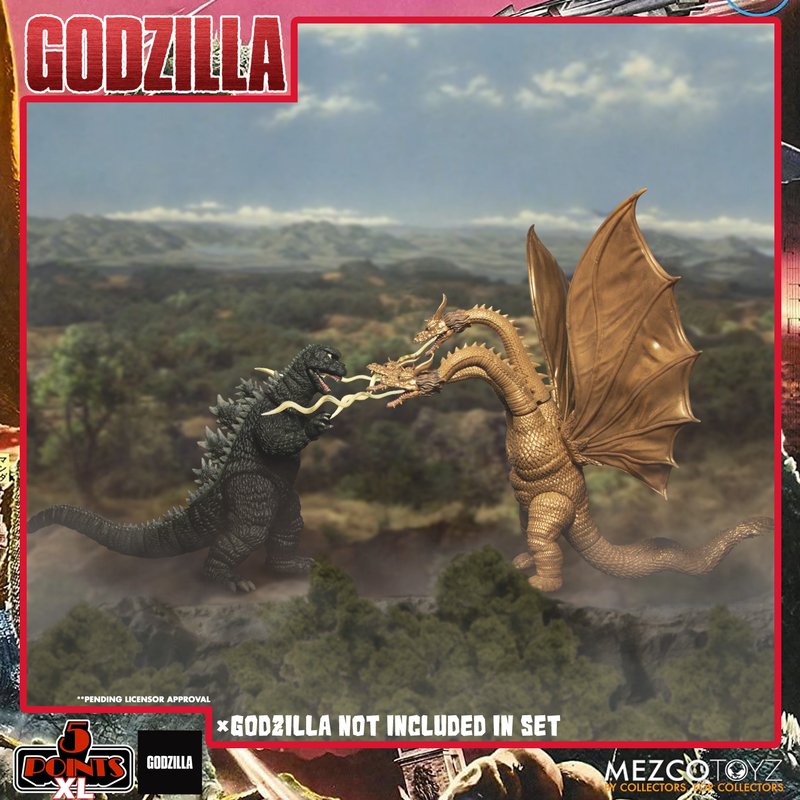 Godzilla: Destroy All Monsters (1968) - Round 2 Boxed Set - Action & Toy Figures -  MEZCO TOYS
