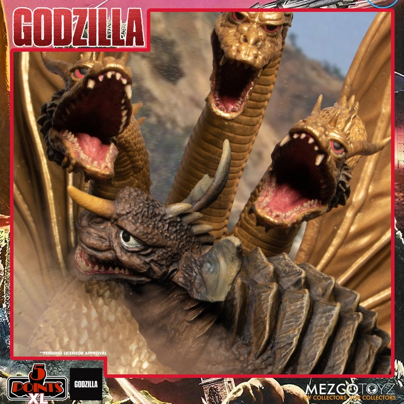 Godzilla: Destroy All Monsters (1968) - Round 2 Boxed Set - Action & Toy Figures -  MEZCO TOYS