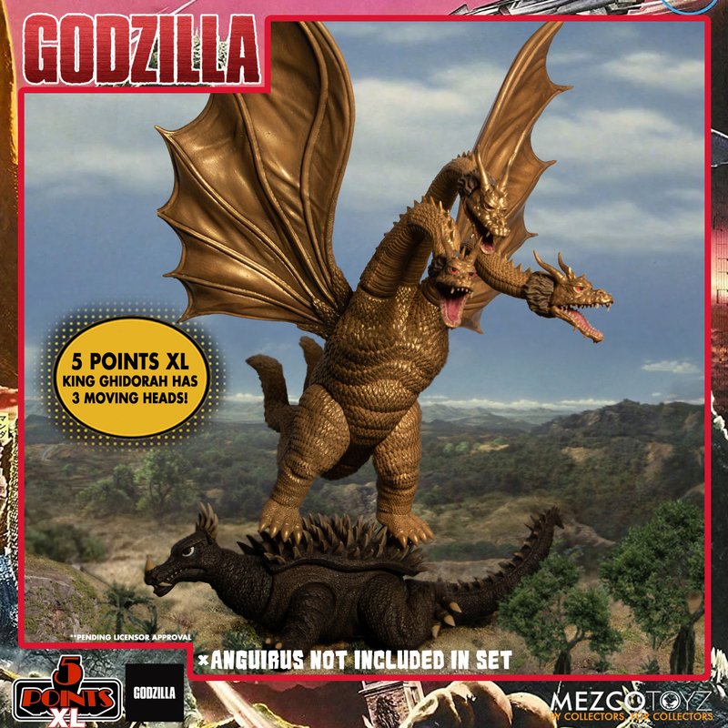 Godzilla: Destroy All Monsters (1968) - Round 2 Boxed Set - Action & Toy Figures -  MEZCO TOYS