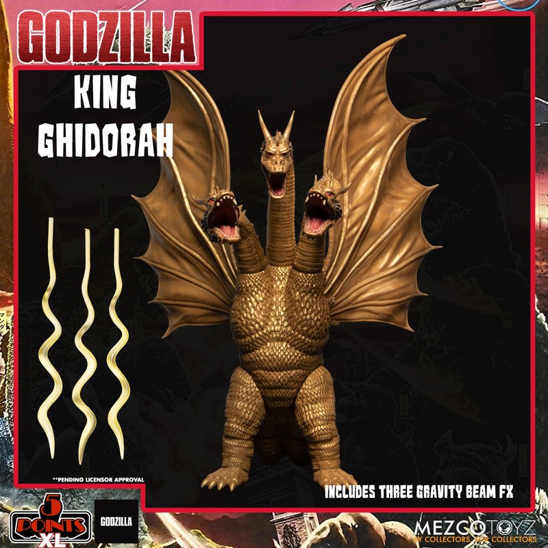 Godzilla: Destroy All Monsters (1968) - Round 2 Boxed Set - Action & Toy Figures -  MEZCO TOYS