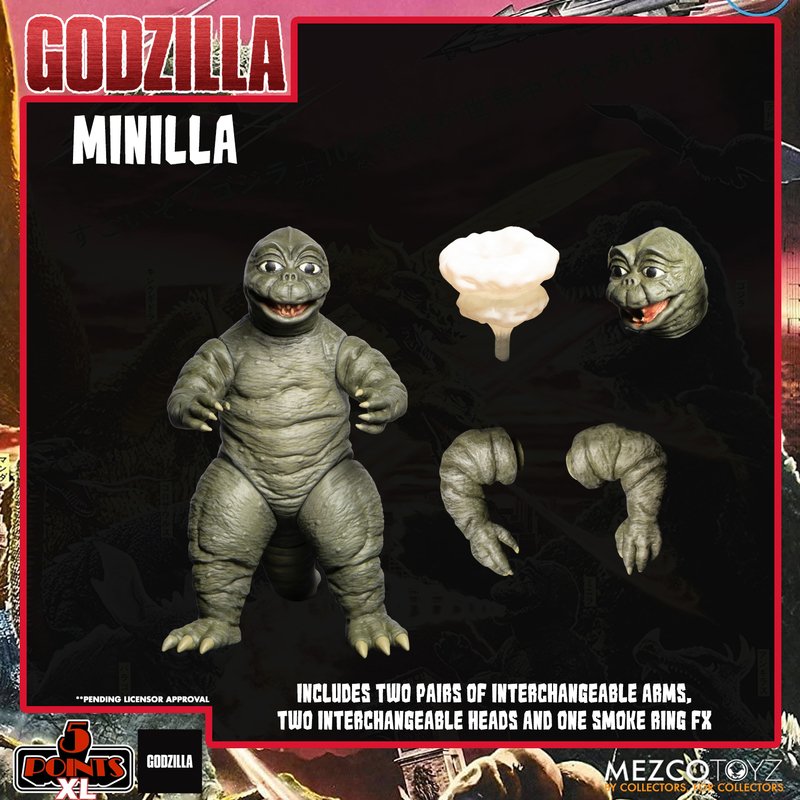 Godzilla: Destroy All Monsters (1968) - Round 2 Boxed Set - Action & Toy Figures -  MEZCO TOYS